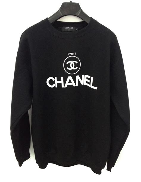 black and white chanel sweater|chanel ladies hoodie.